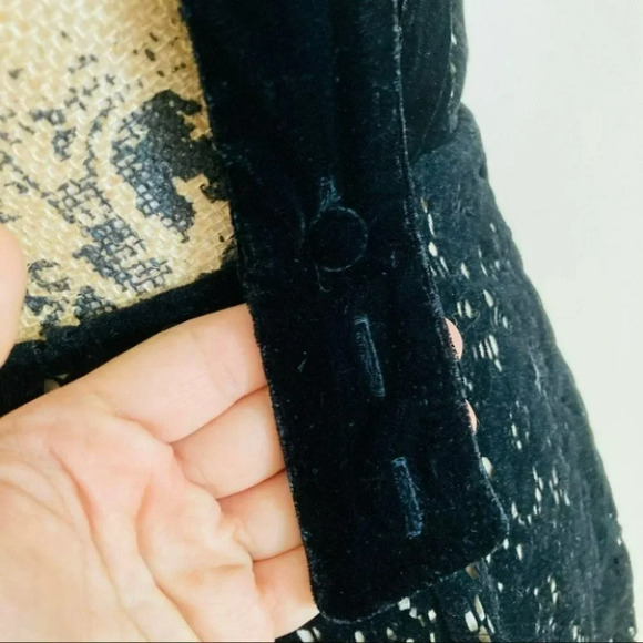 Anthropologie Nightcap Ruffled Velvet Lace Dress Size Small NWT $358 - Picture 10 of 16